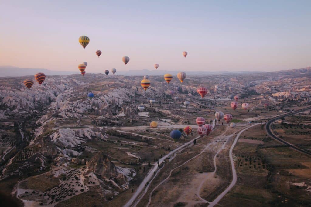 Riding in a hot air balloon is one of the things to add to your bucket list.