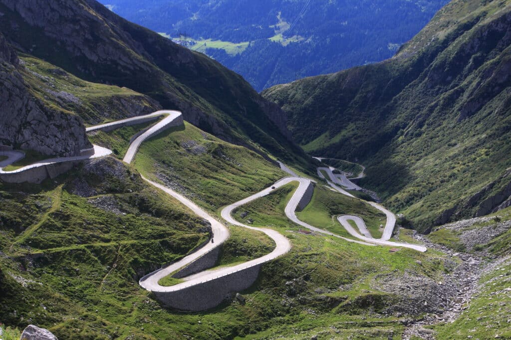 The Swiss Alps are simply idyllic.