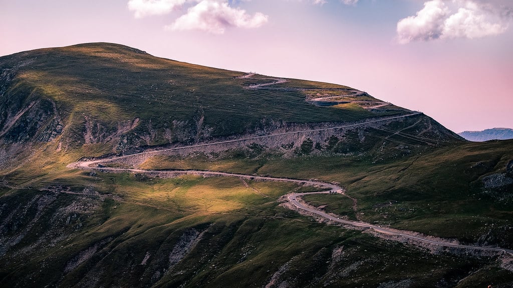 Romania's Transalpina is utterly phenomenal.