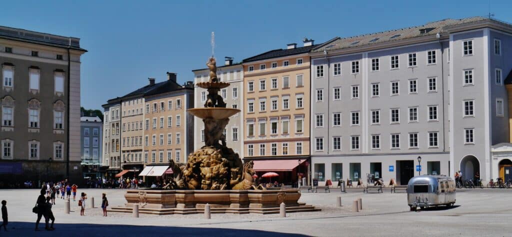 Residenz Square is one of The Sound of Music film locations in Salzburg.