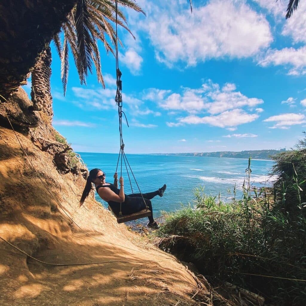 La Jolla Secret Swings are some of the best hidden gems in San Diego.