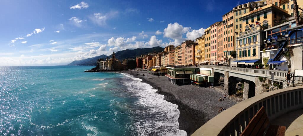 Camogli is not dissimilar to the popular seafront towns of Cinque Terre.