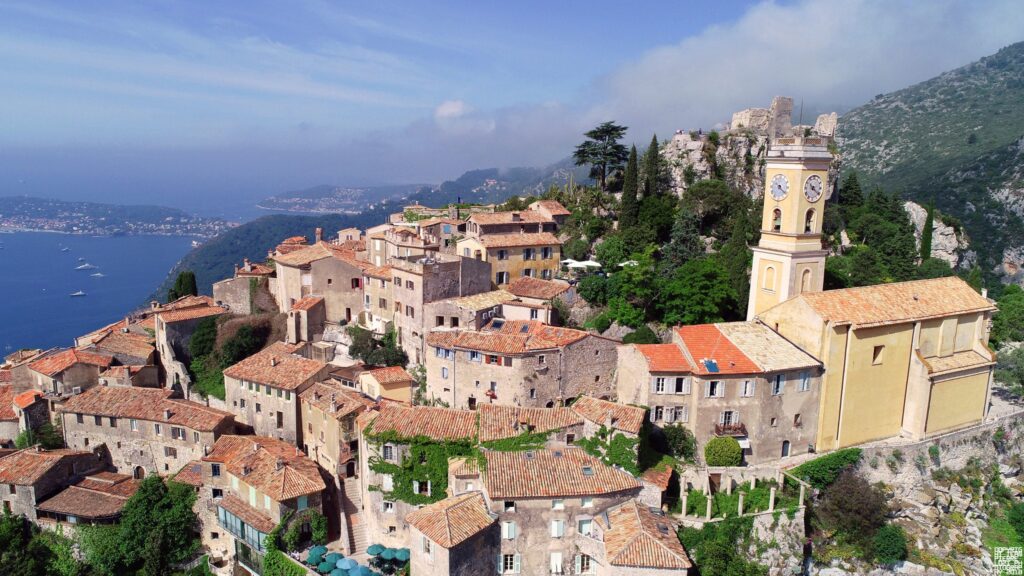 A beautiful town in the South of France.