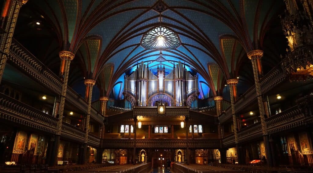 Notre-Dame Basilica is one of the most beautiful churches in the world.