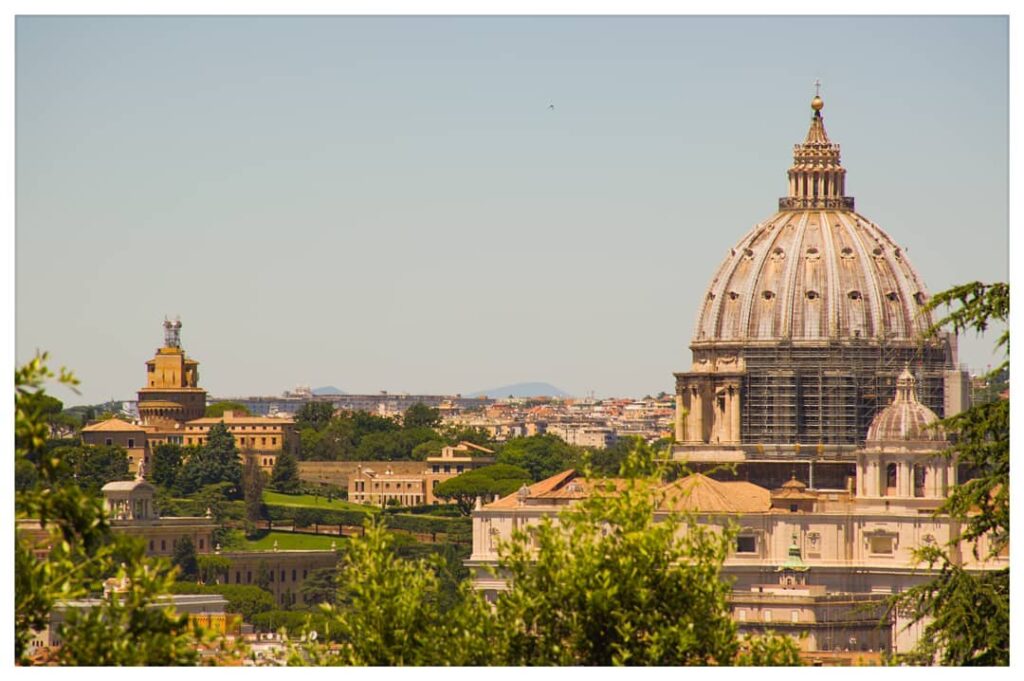 Check out the view from the Piazzale Giuseppe Garibaldi.