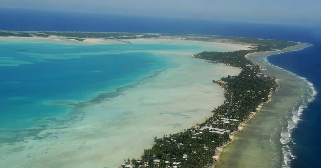 Kiribati is one of the hottest countries in the world.
