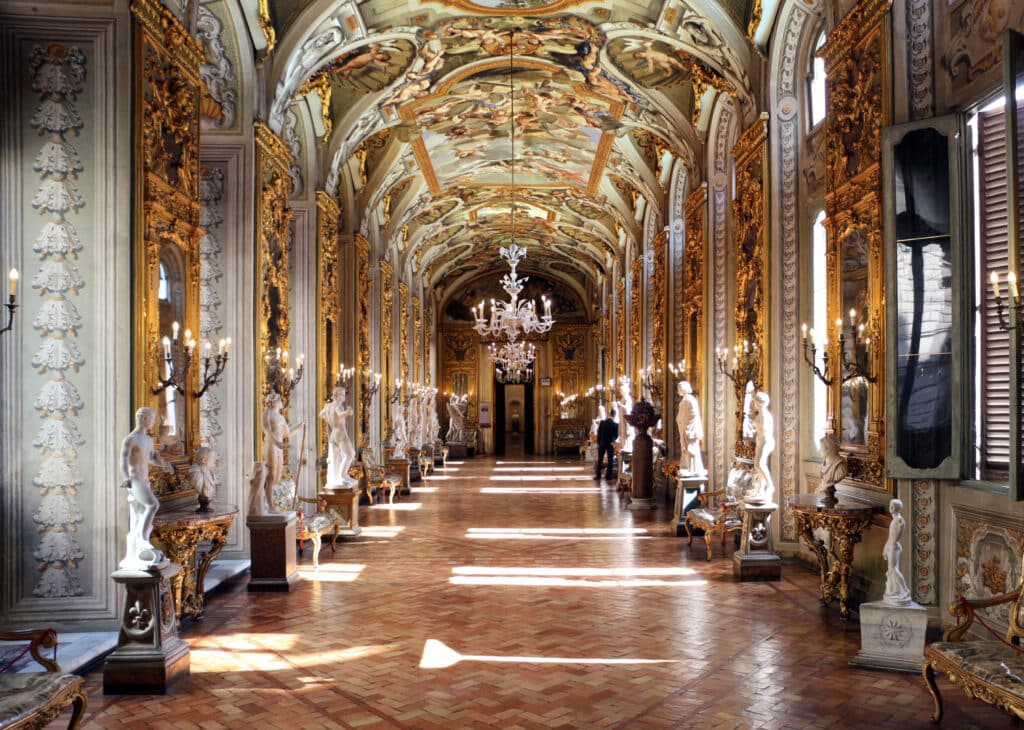 Check out the Palazzo Doria Pamphilj.