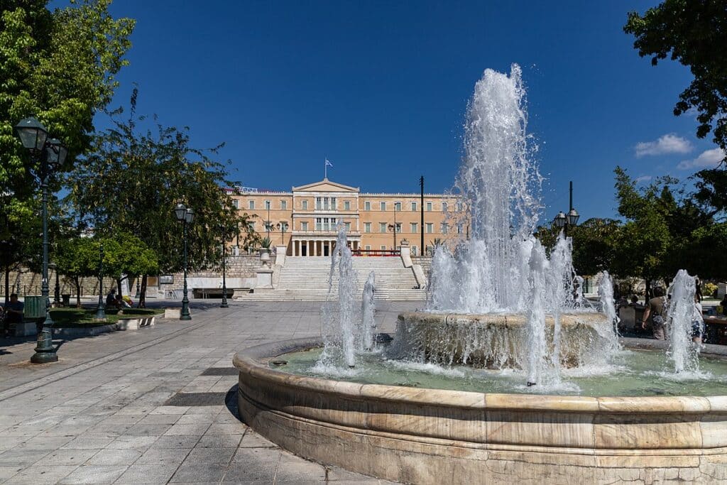 The square is one of the best things to do in Athens.