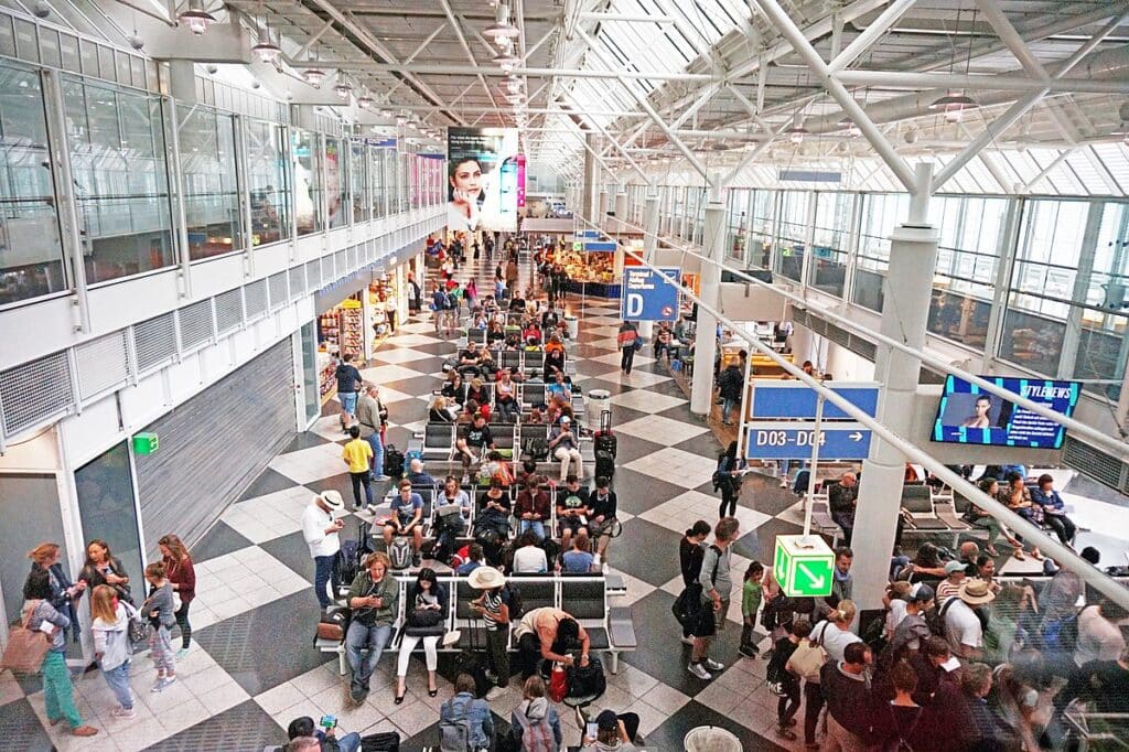 Munich Airport is one of the busiest airports in Europe.
