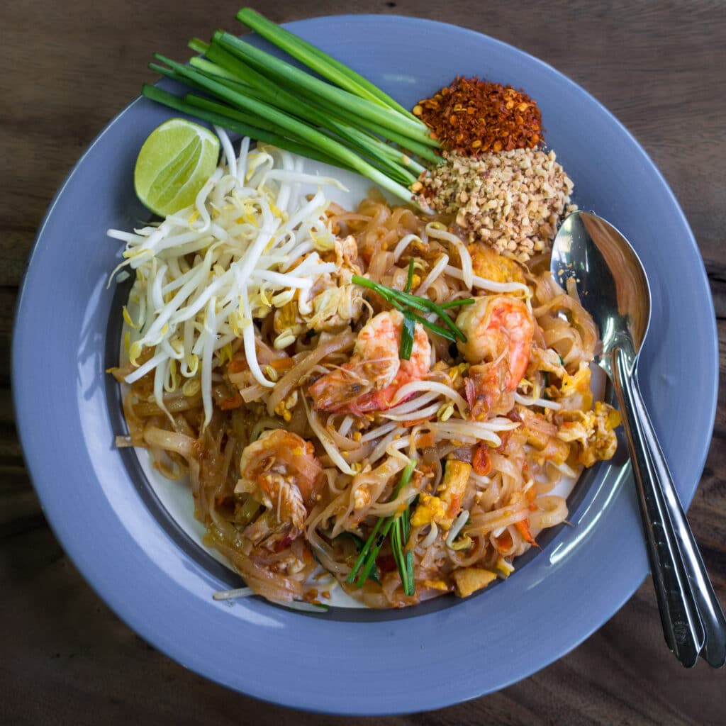 Pad Thai is the national dish of Thailand.