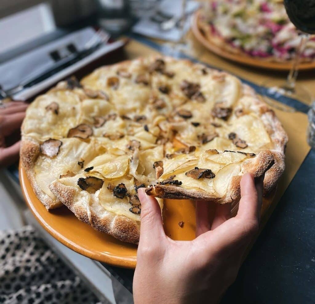 Delicious vegan options.