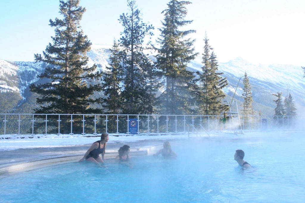 Questions about the hot springs in Banff.