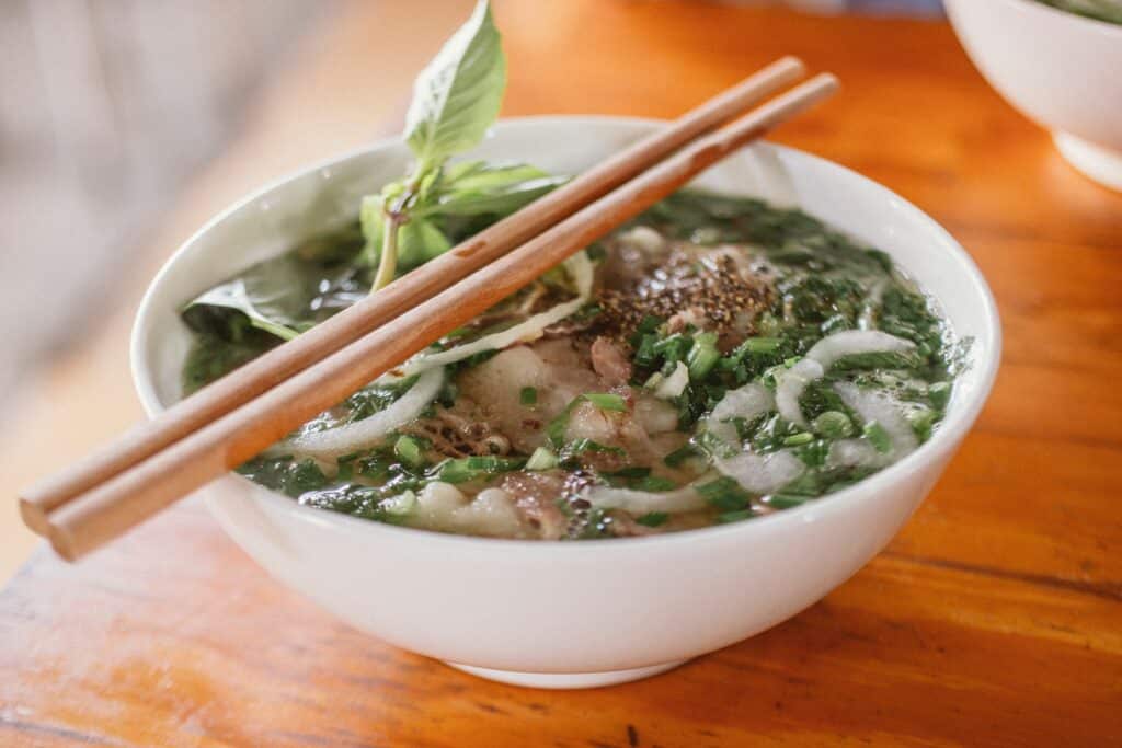 This is the most famous street food you'll find in Vietnam.