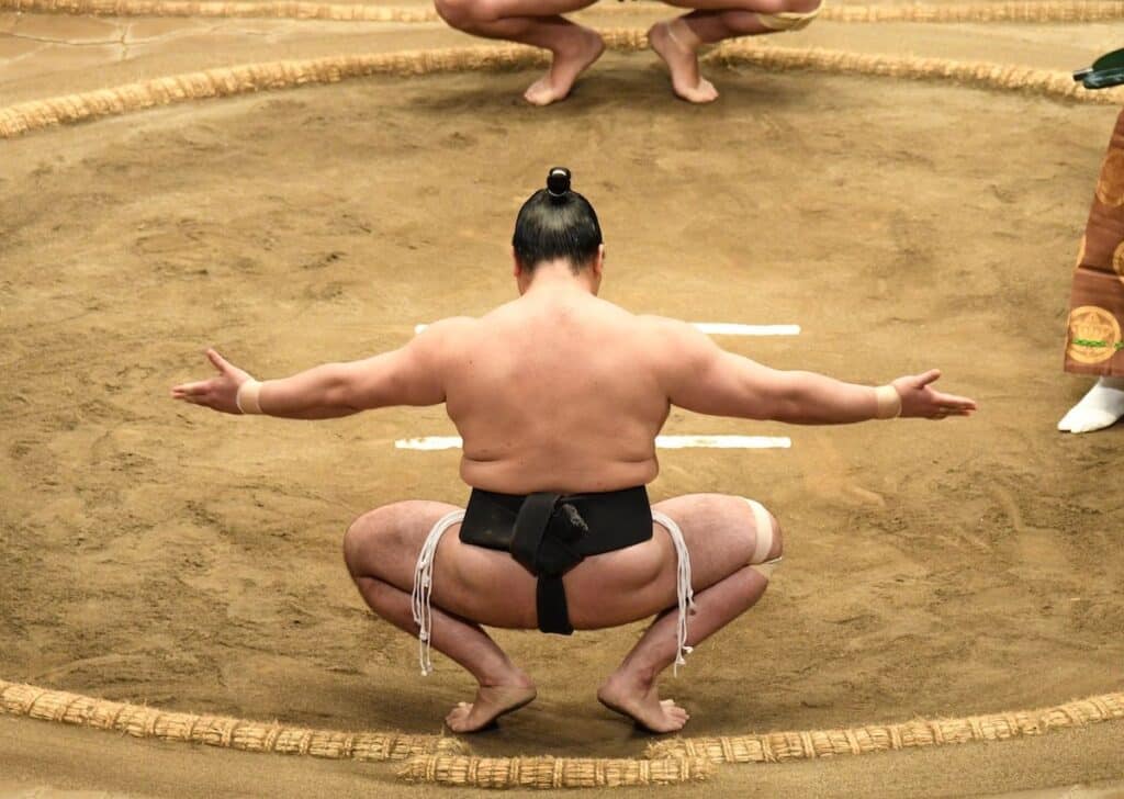 Sumo wrestling is a big cultural thing in Japan.