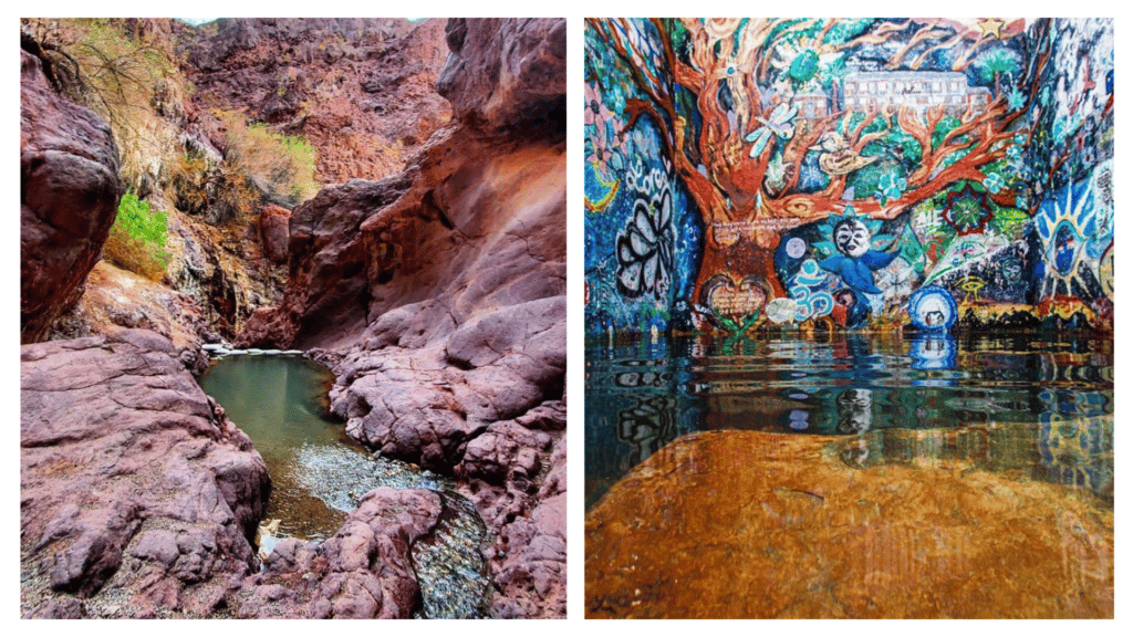 The 5 best hot springs in Arizona.