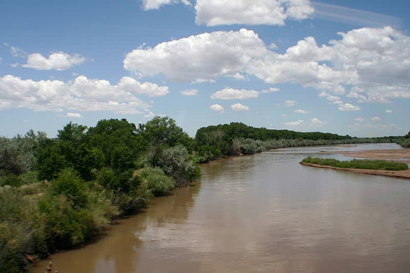 Riverbend Hot Springs offers excellent views of the Rio Grande river.