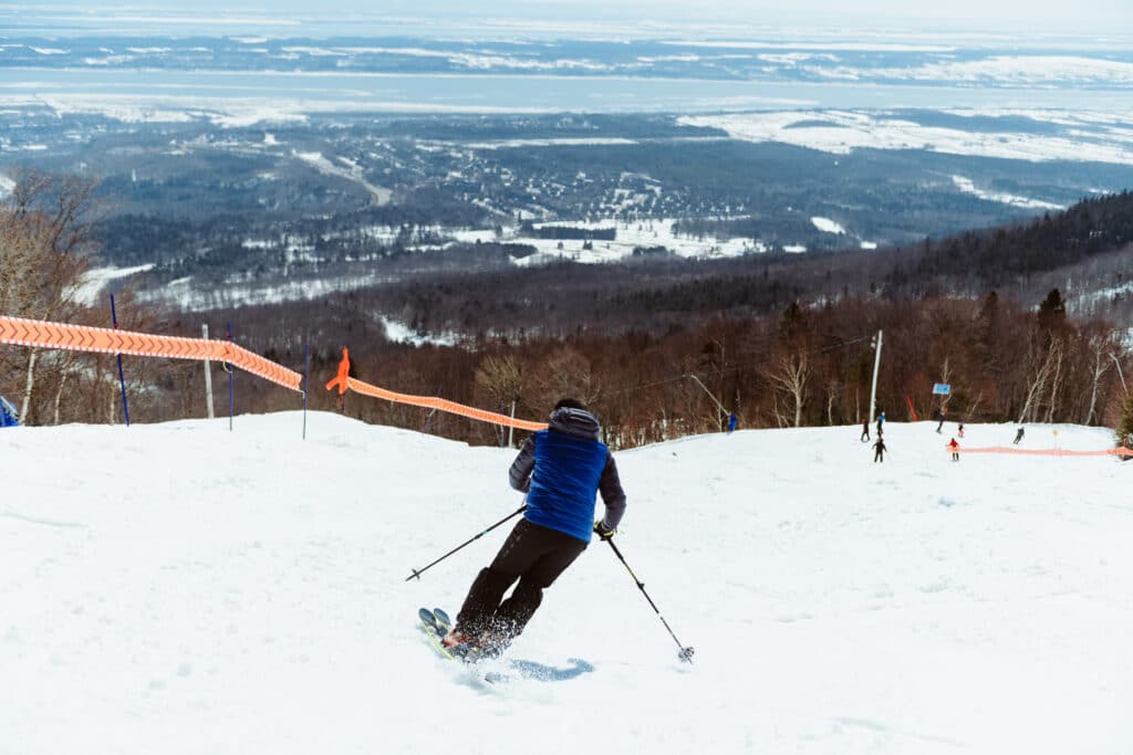 Mont Saint Anne is one of the best ski resorts in Canada.