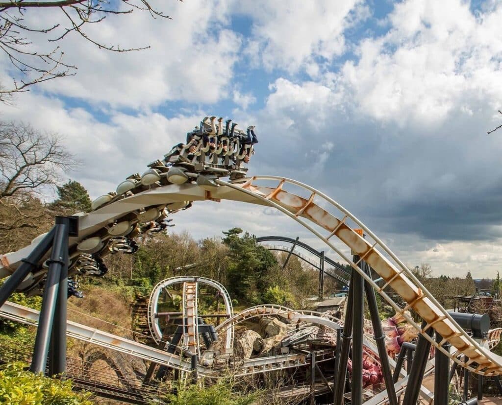 Alton Towers is one of the best theme parks in Europe.