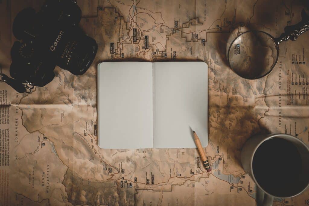 A journal or diary allows you to release your thoughts and make memories.