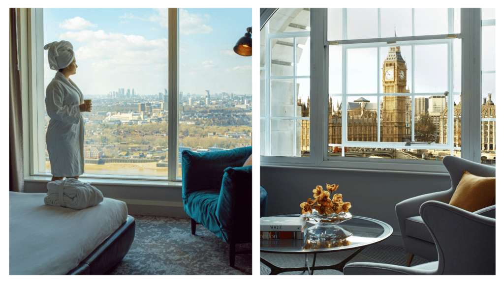 Top 10 best HOTELS with a VIEW in London.