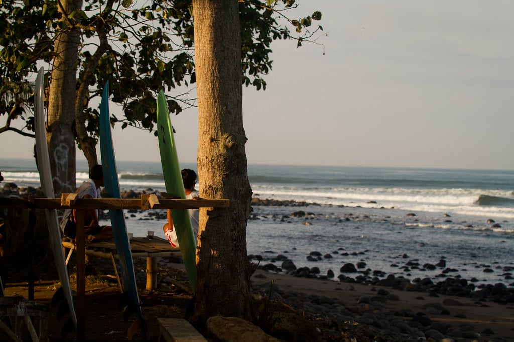 Medewi Bay is one of the best surf schools in Bali.