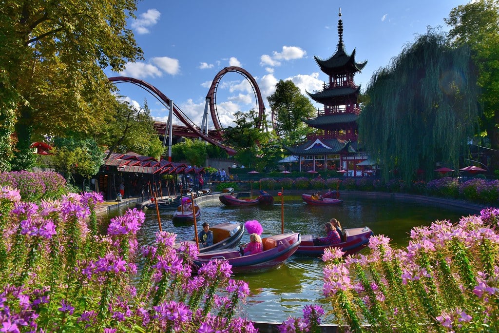 Tivoli Gardens is one of the best theme parks in Europe.