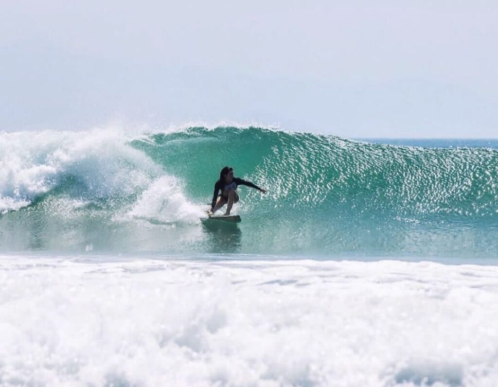 Playa Maderas is one of the best spots for surfing in Nicaragua.