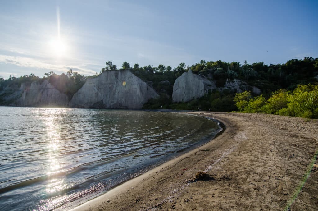 Bluffer's Beach is one of the best free things to do in Toronto.
