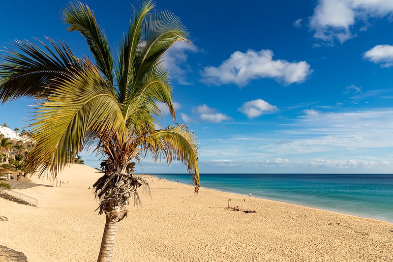 Spain (Canary Islands) is one of the warmest countries in Europe in May.