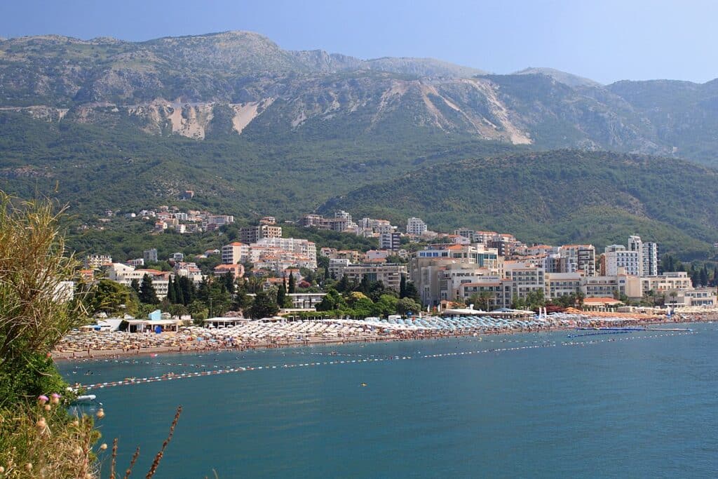 Montenegro is one of the warmest countries in Europe in May.
