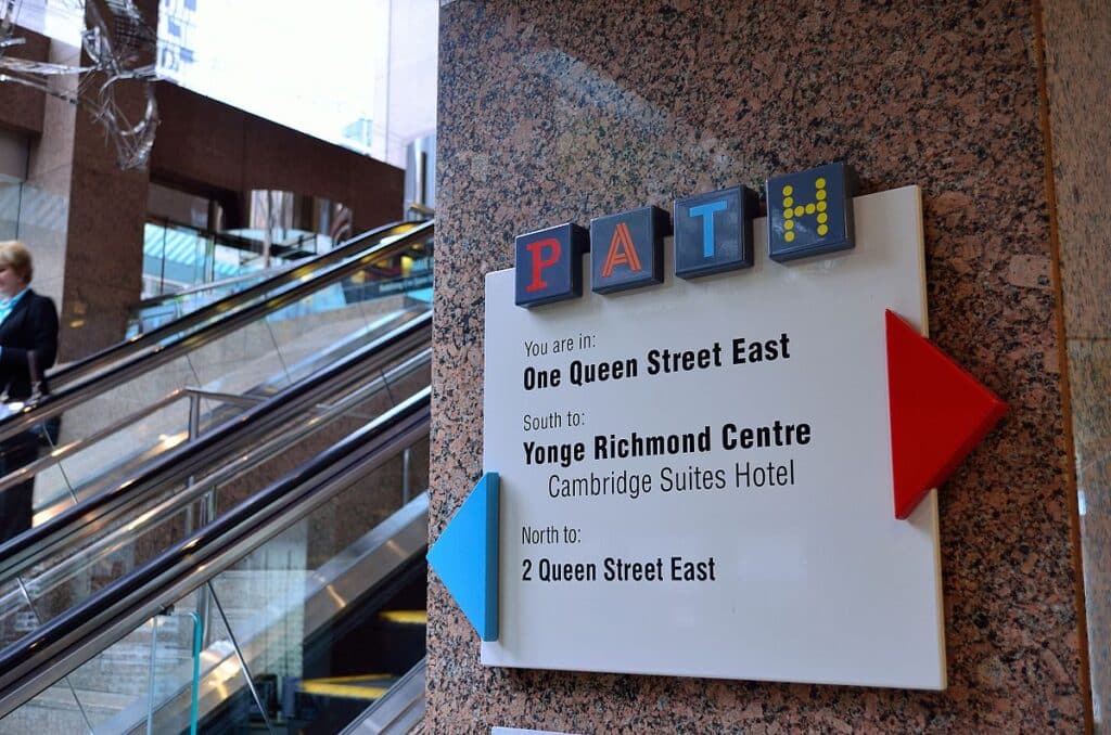 The PATH is a unique aspect of the city.