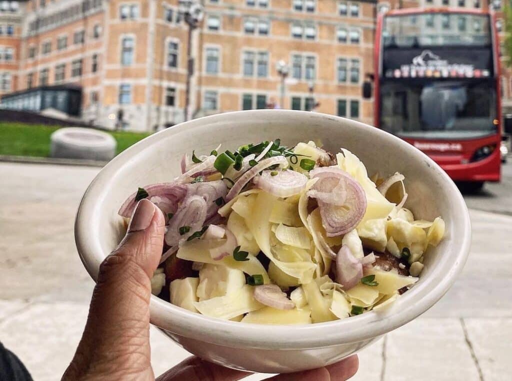 Le Chic Shake has some of the best poutine in Quebec City.