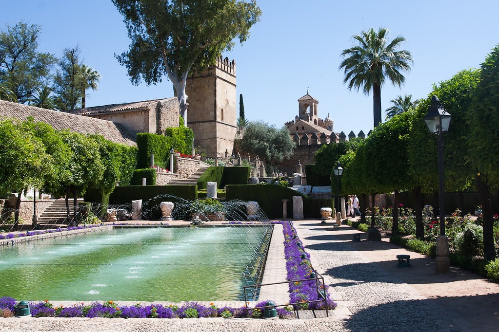 The Alcázar de los Reyes Cristianos is a glorious riverside palace.