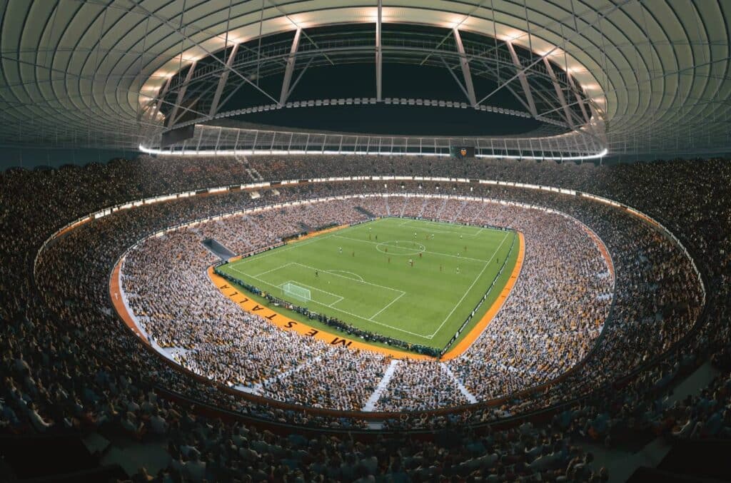 The original plans were to host the 2011 Champions League final.