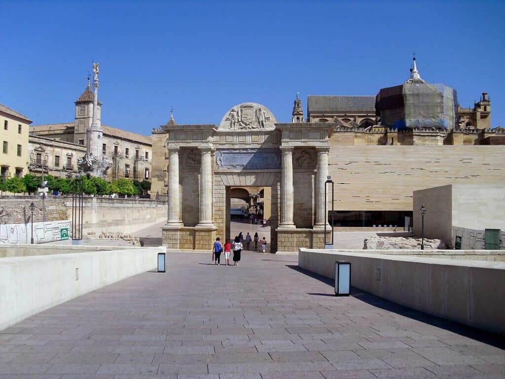 Puerta del Puente is an iconic grand entrance.