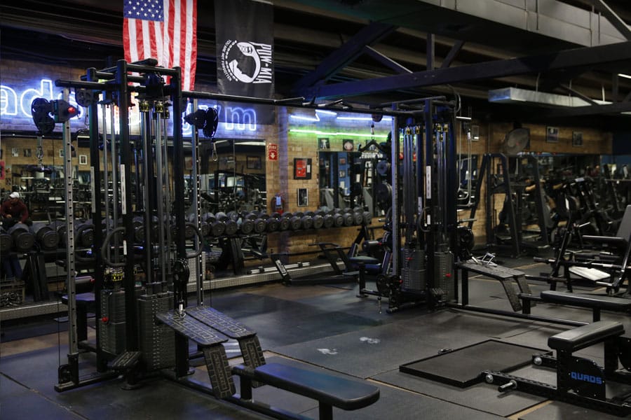 Quad's Gym is one of the biggest gyms in the world.