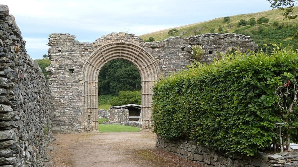 Strata Florida Abbey is one of the top historic monuments.