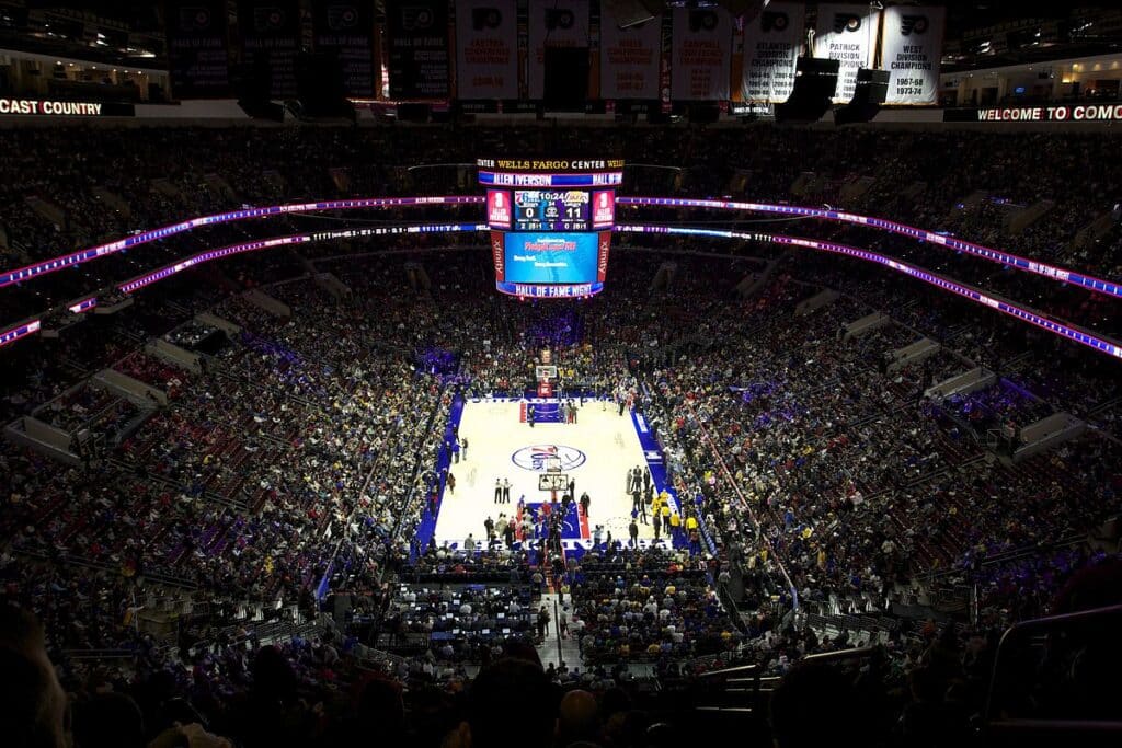 Wells Fargo Center is a consistent top performer.