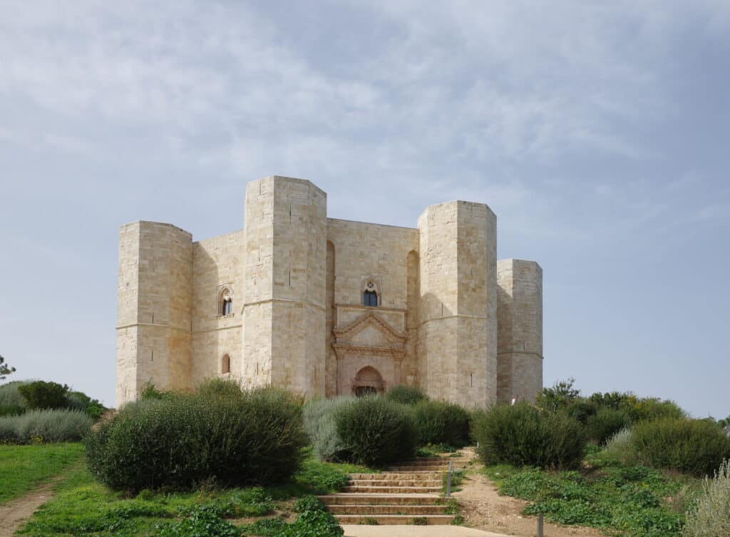 Castle del Monte is a great spot to visit in the boot of Italy.