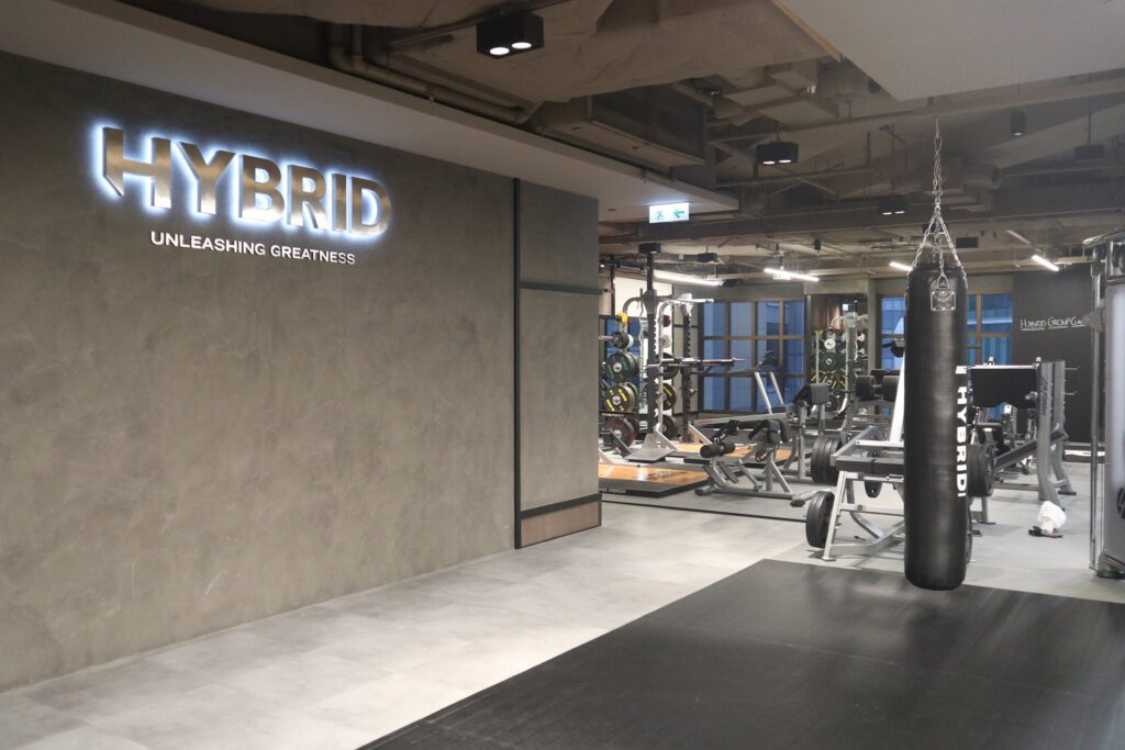 Blend art and fitness at Hybrid.