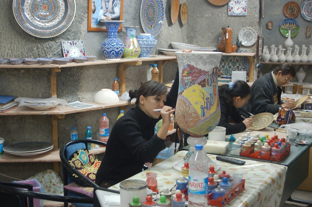 A pottery workshop in Avanos is one of the most interesting things to do in Cappadocia, Turkey.