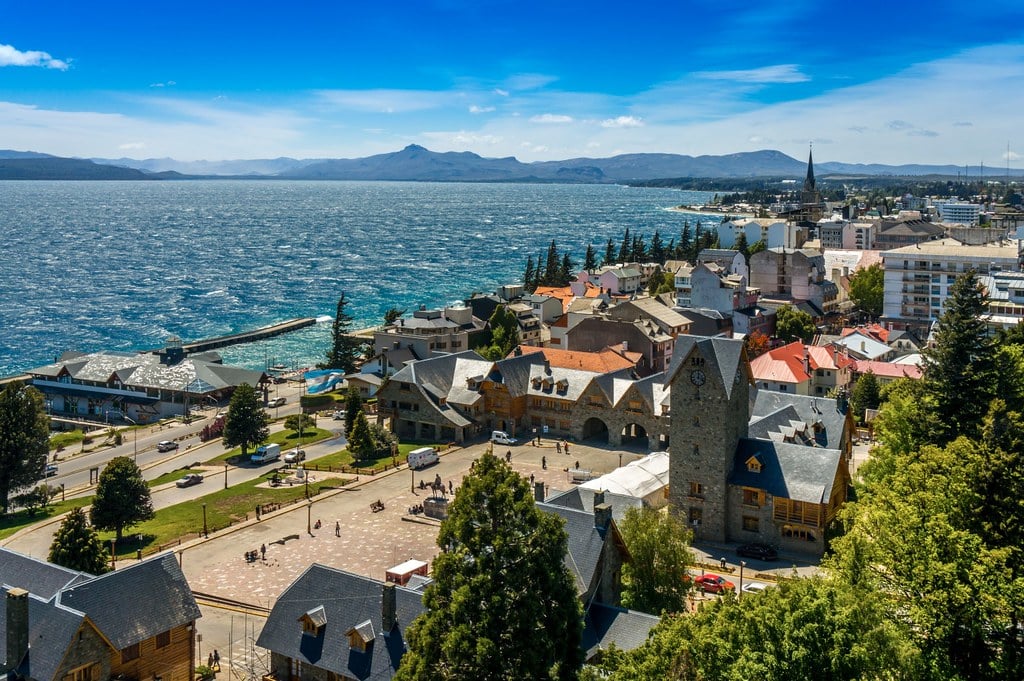 Beautiful view of Bariloche, Argentina, one of the 5 must-see places in Argentina.