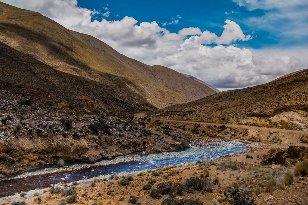 Beautiful view of Calchaqui Valley as one of the 5 must-see places in Argentina.